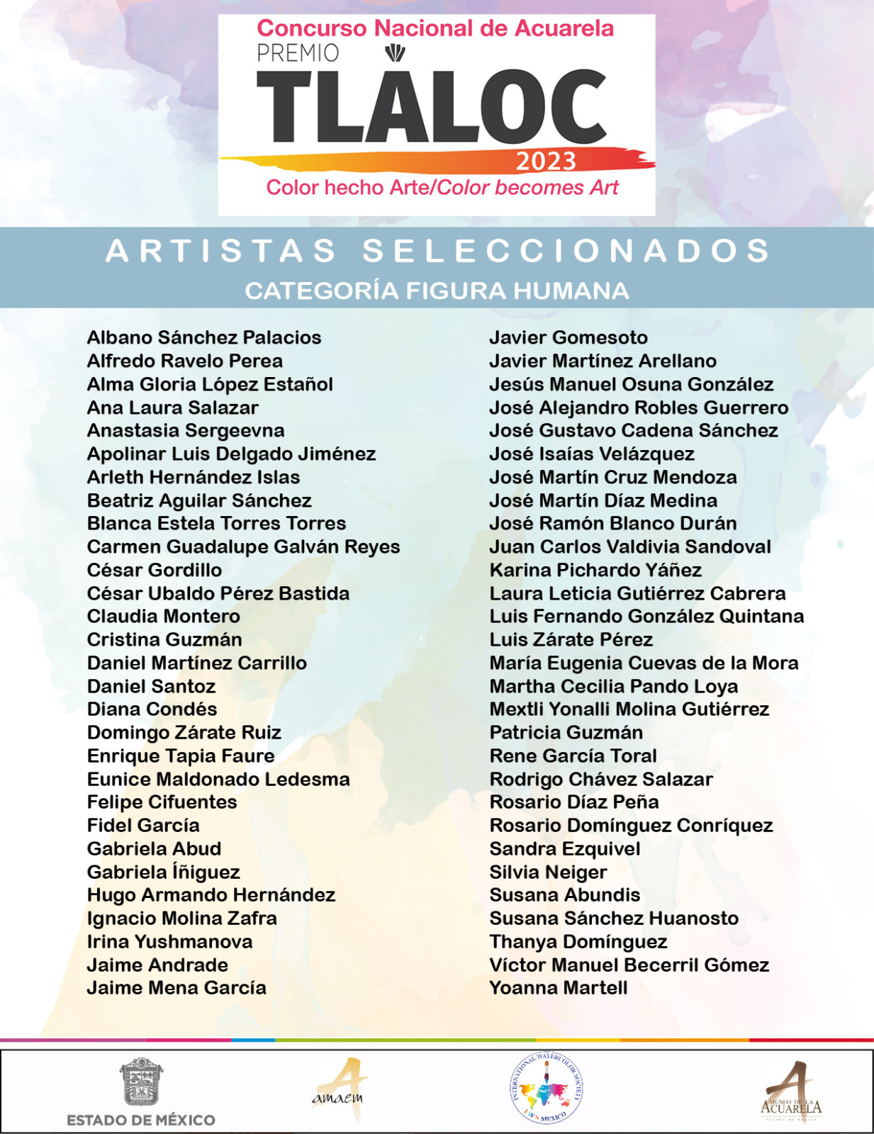 Seleccionados FH Tláloc 2023