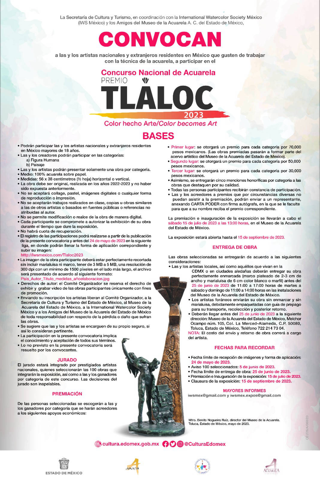 Convocatoria Tláloc 2023